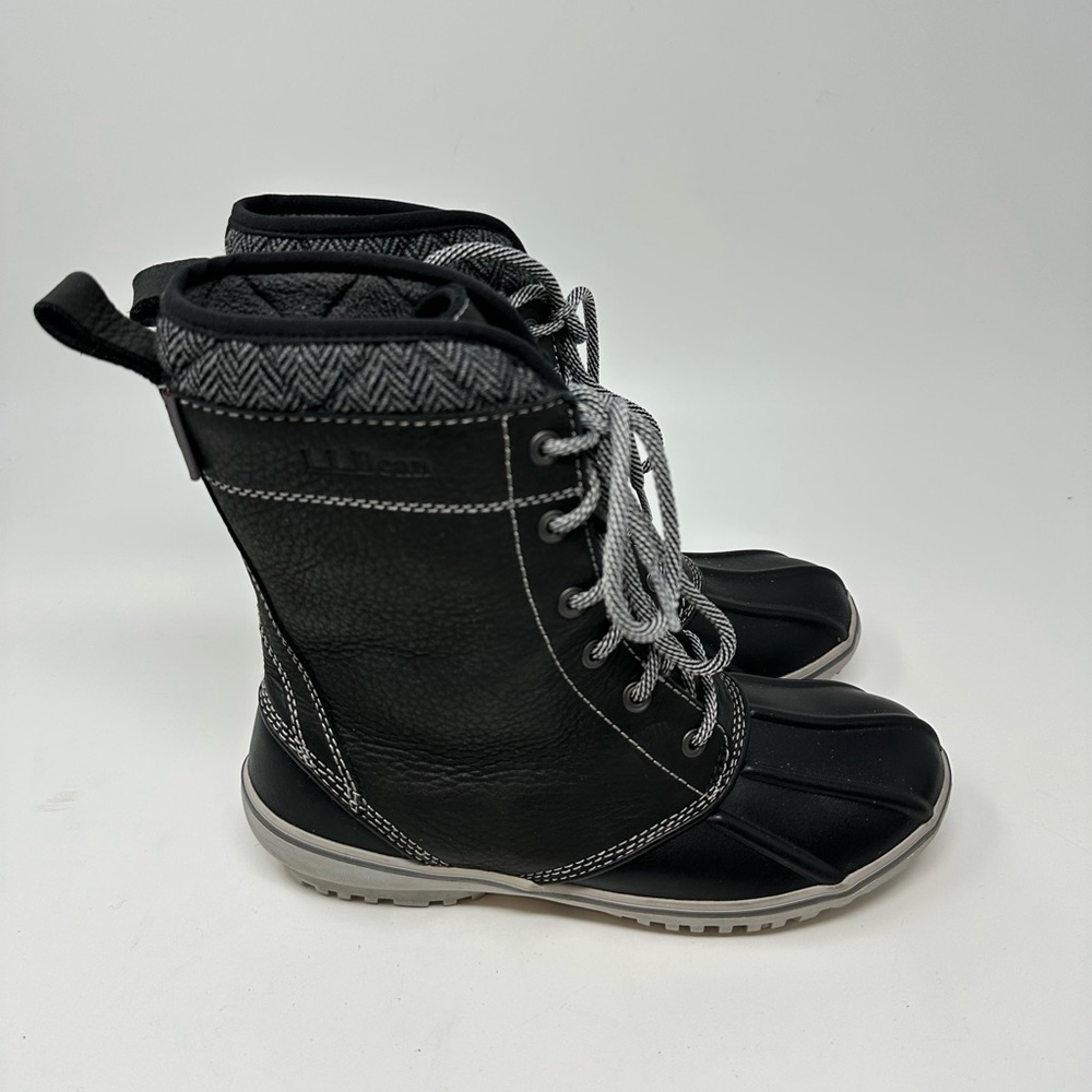 L.L.Bean Bar Harbor Women's Tek 2.5 Lace Up Duck Boots Sz 6M